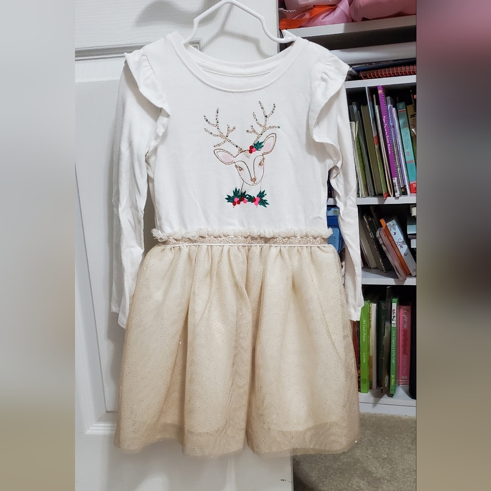 Cat & Jack size 4t holiday dress